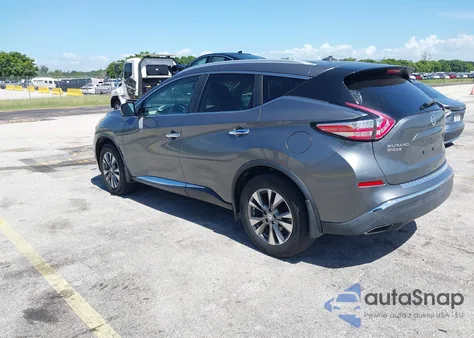 2015 Nissan Murano Sl из США, поврежденный, VIN 5N1AZ2MG1FN250965